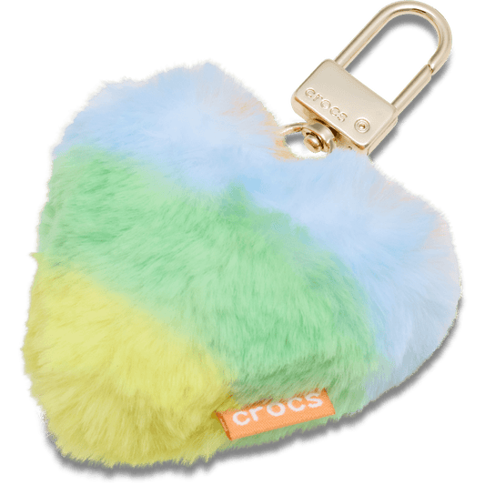 Crocs Sale | Plush Heart Bag Charm
