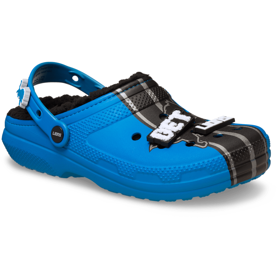 Crocs For Sale | NFL Detroit Lions Classic Lined Clog