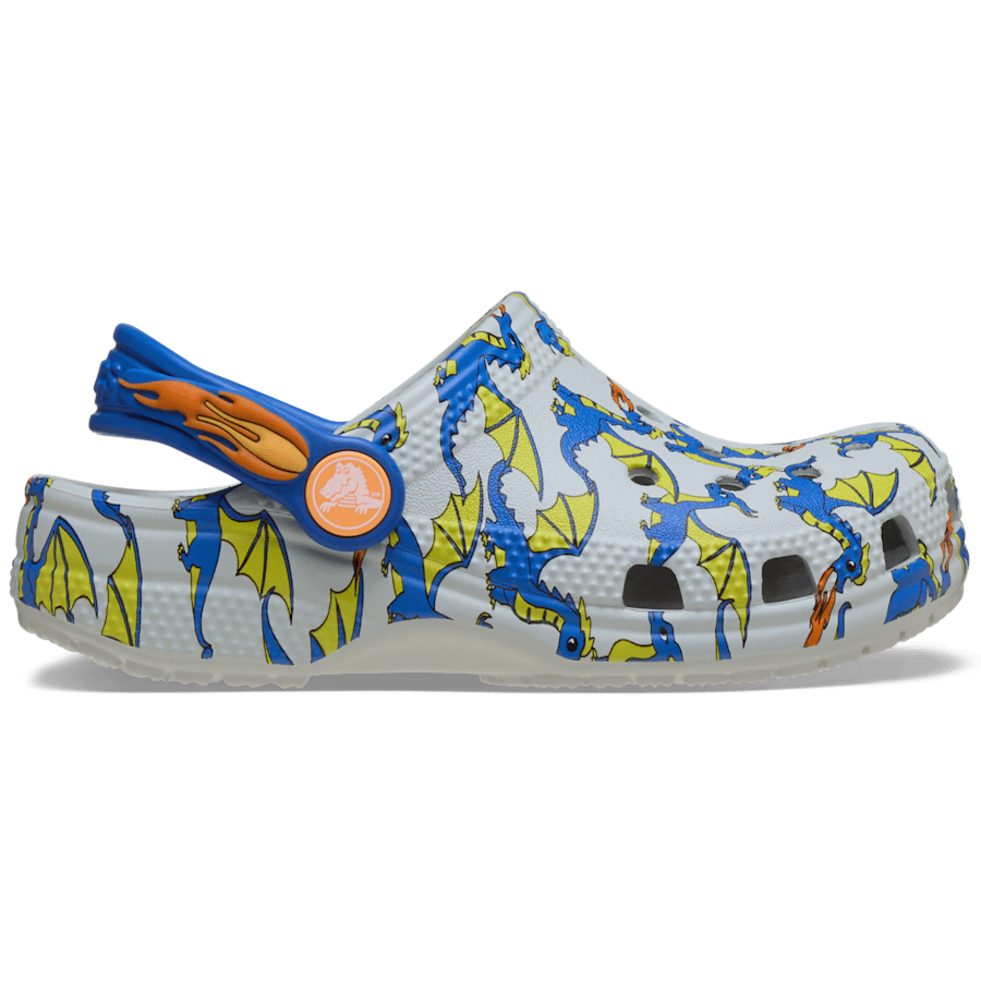 Crocs Outlet | Toddler Classic Dragon Graphic Clog