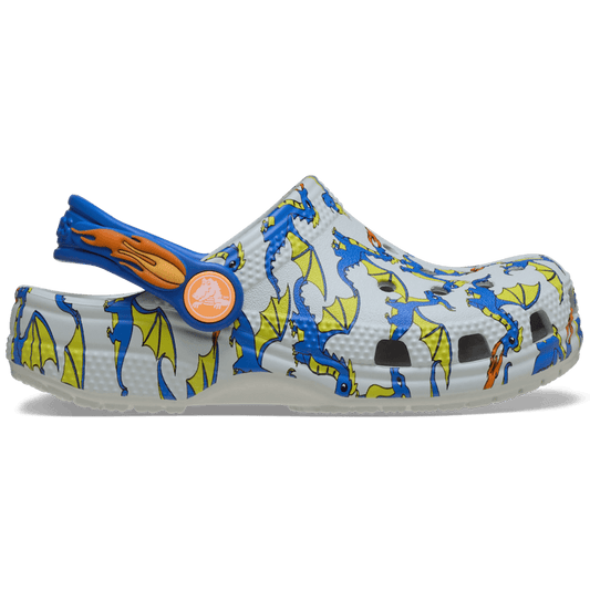 Crocs Outlet | Toddler Classic Dragon Graphic Clog
