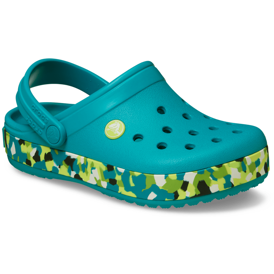 Crocs US | Kids' Crocband Glow Confetti Band Clog