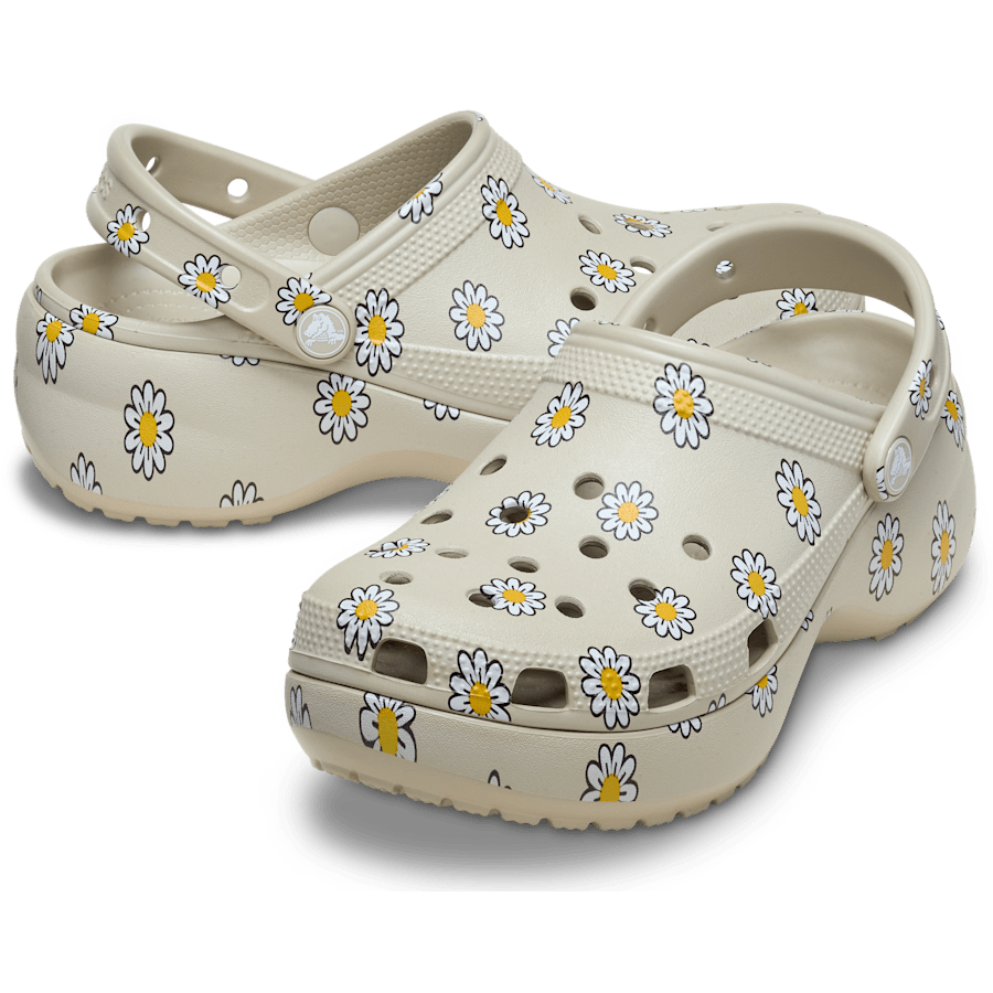 Crocs On sale | Classic Platform Floral Clog