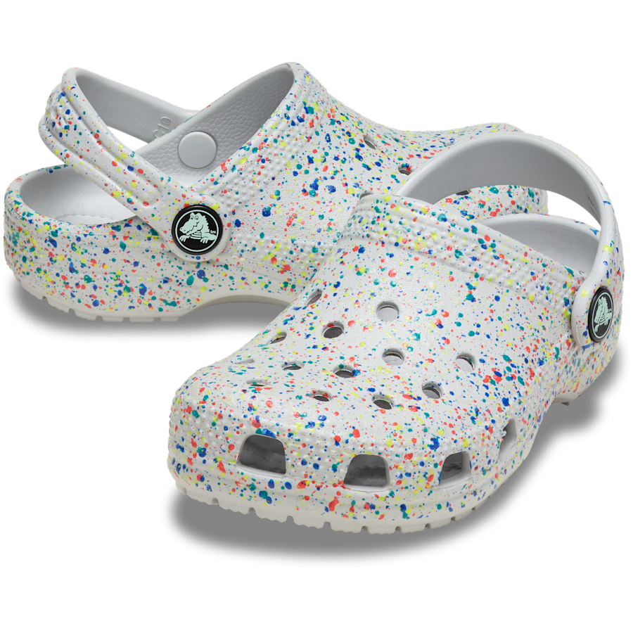 Crocs US | Toddler Classic Glow Paint Splatter Clog