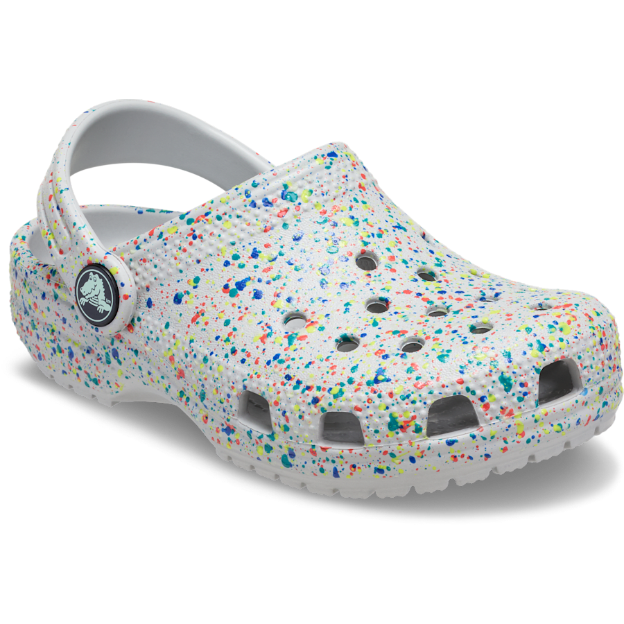 Crocs US | Toddler Classic Glow Paint Splatter Clog