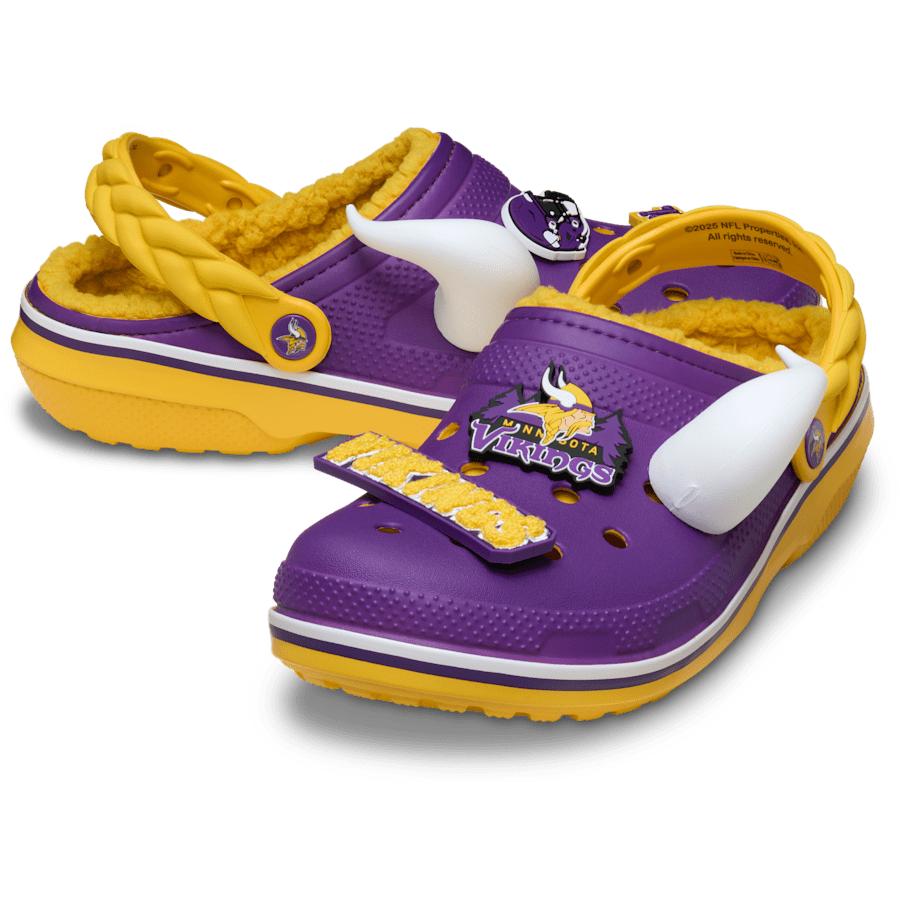 Crocs Online | NFL Minnesota Vikings Classic Lined Clog