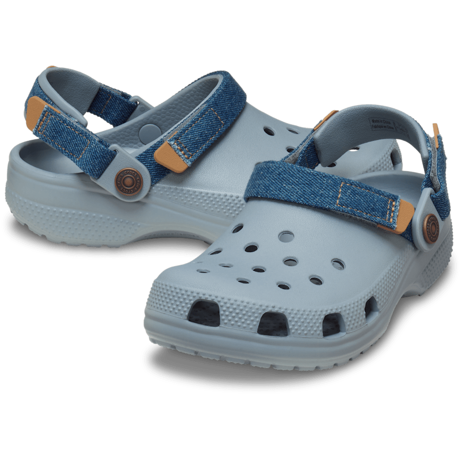 Crocs On sale | Kids' Classic Denim Adjustable Backstrap Clog