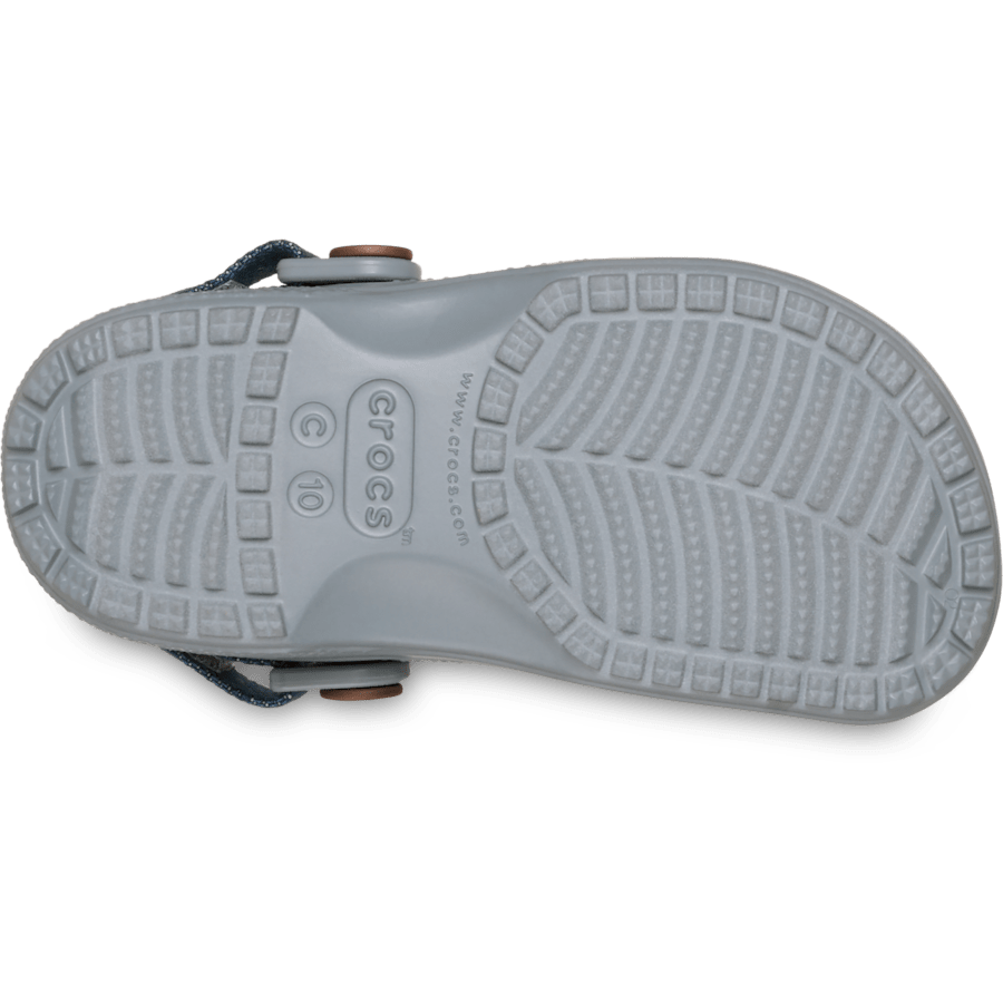 Crocs Online | Toddler Classic Denim Adjustable Backstrap Clog