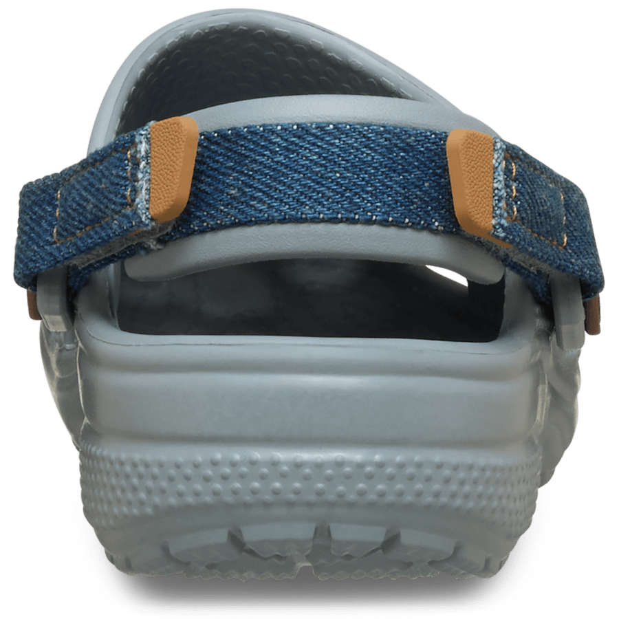 Crocs Online | Toddler Classic Denim Adjustable Backstrap Clog