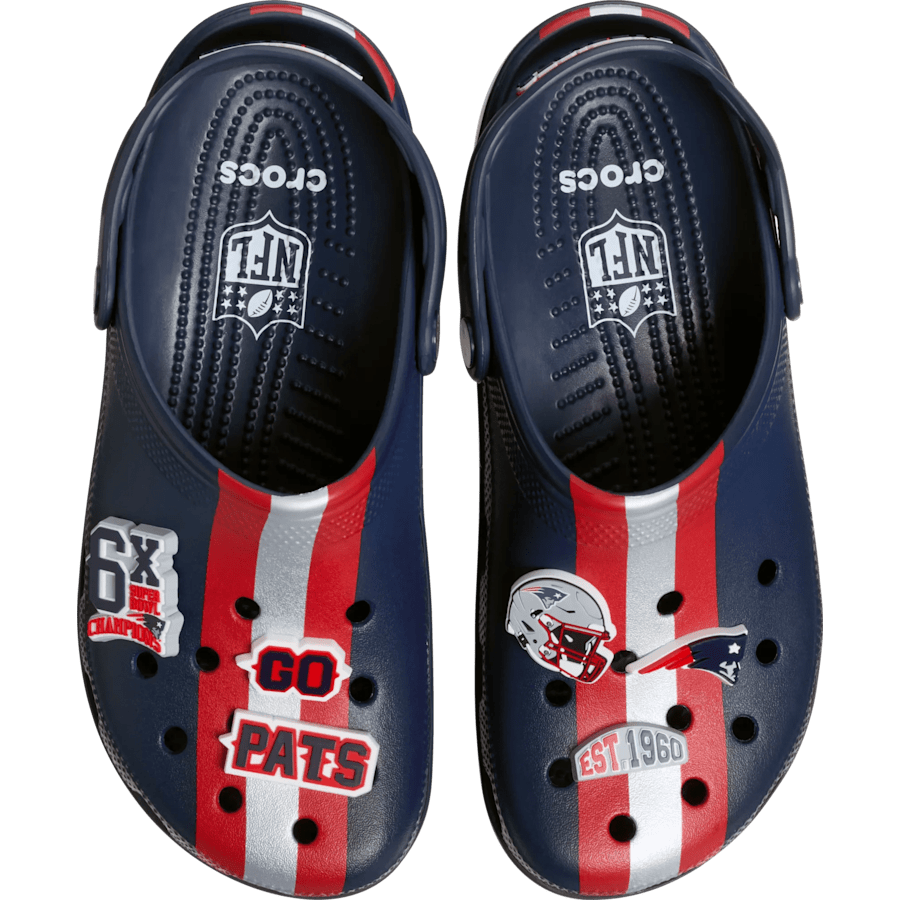 Crocs On sale | NFL New England Patriots Classic Clog