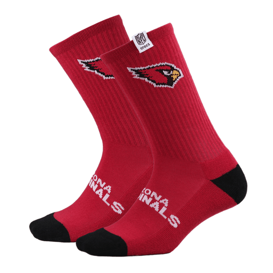 Crocs New | NFL Arizona Cardinals Crocs Socks