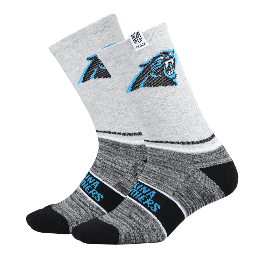 Crocs On sale | NFL Carolina Panthers Crocs Socks