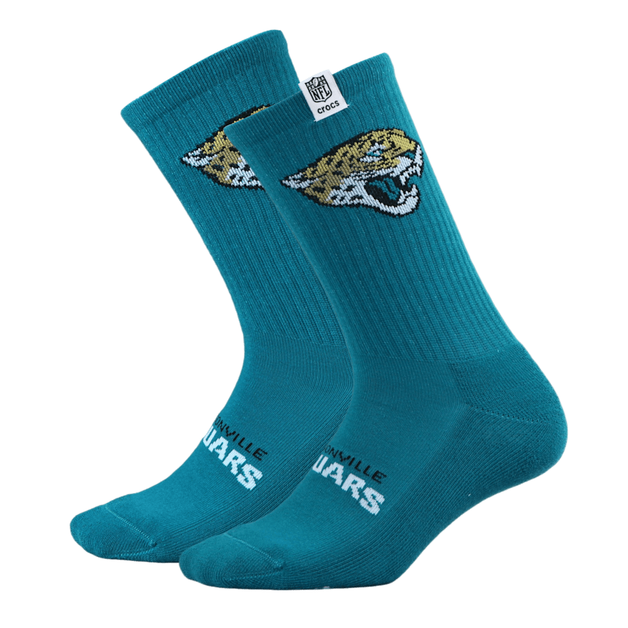 Crocs US | NFL Jacksonville Jaguars Crocs Socks