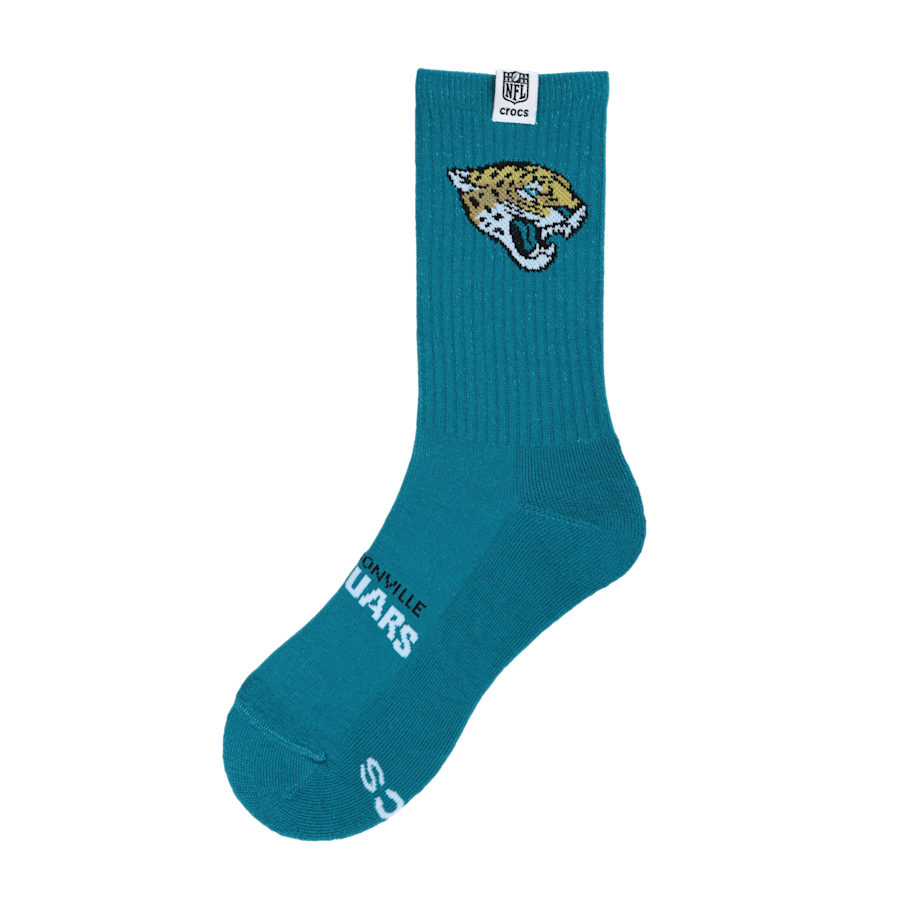 Crocs US | NFL Jacksonville Jaguars Crocs Socks
