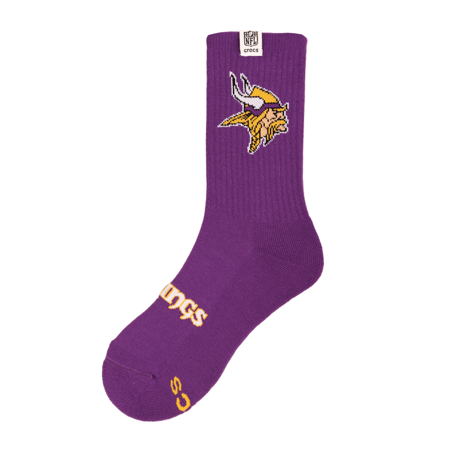 Crocs For Sale | NFL Minnesota Vikings Crocs Socks
