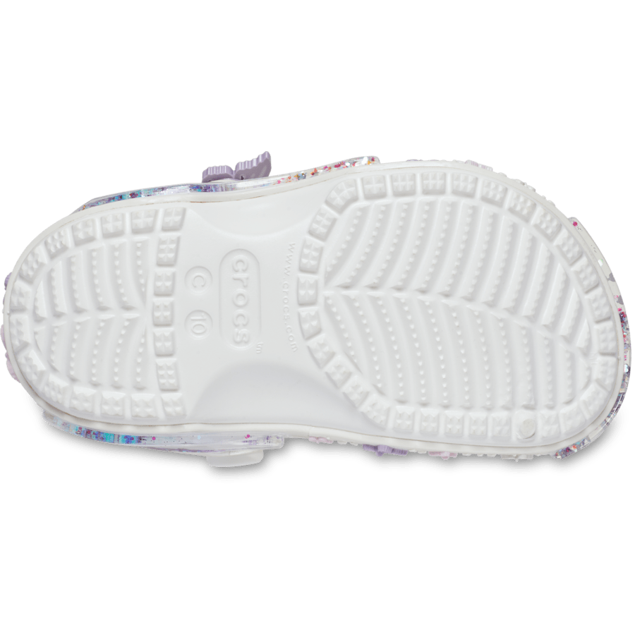 Crocs US | Toddler Classic Butterfly Sparkle Shaker Clog