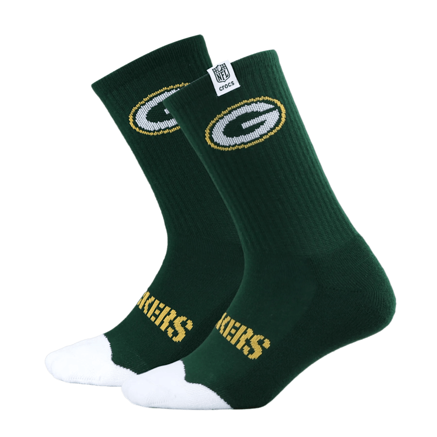 Crocs Outlet | NFL Green Bay Packers Crocs Socks