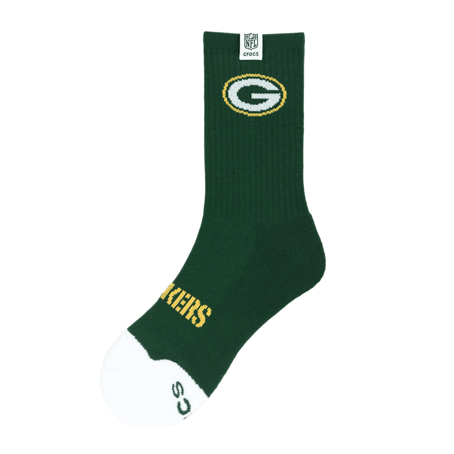 Crocs Outlet | NFL Green Bay Packers Crocs Socks