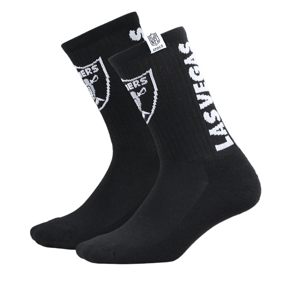 Crocs For Sale | NFL Las Vegas Raiders Crocs Socks