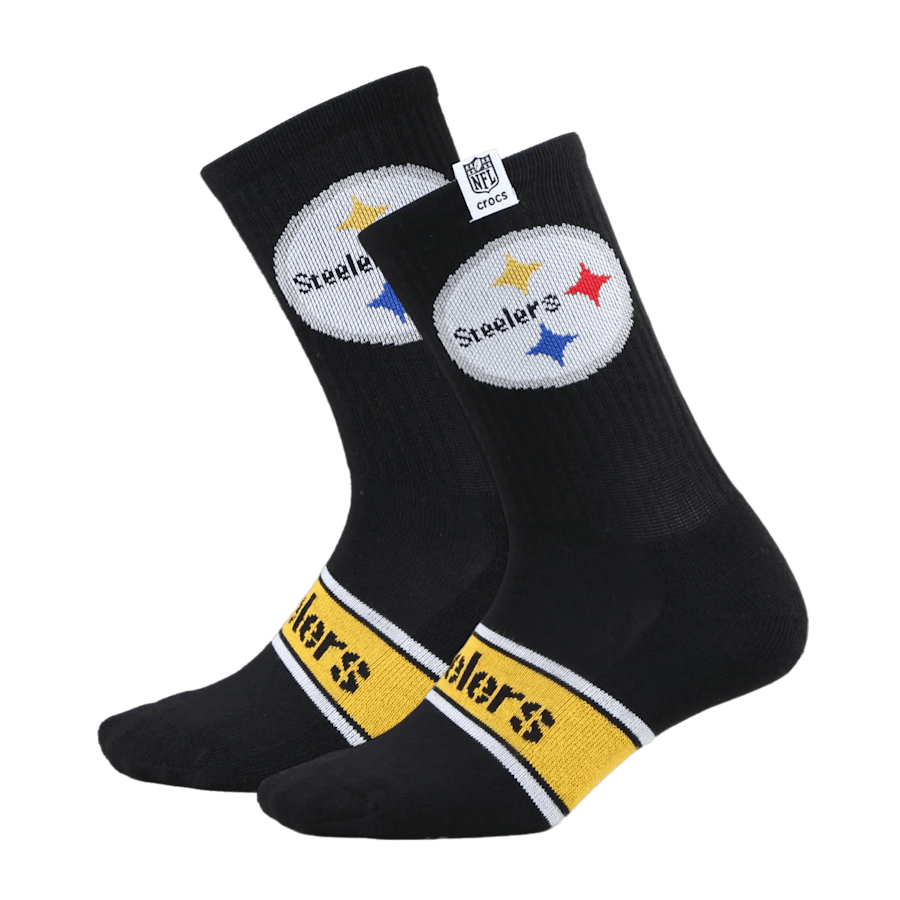 Crocs New | NFL Pittsburgh Steelers Crocs Socks
