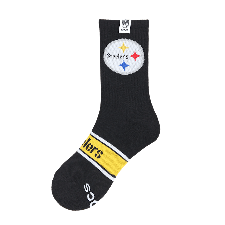 Crocs New | NFL Pittsburgh Steelers Crocs Socks