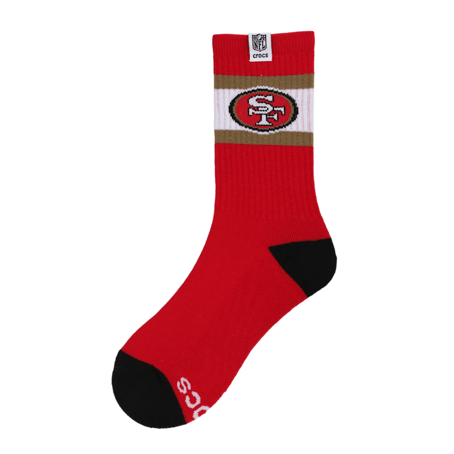 Crocs Online | NFL San Francisco 49ers Crocs Socks